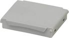 Phoenix Contact BC 17,8 DKL R KMGY Boîtier pour rail DIN couvercle 45 x 17,8 x 8 Polycarbonate Gris clair 1 pièce(s)
