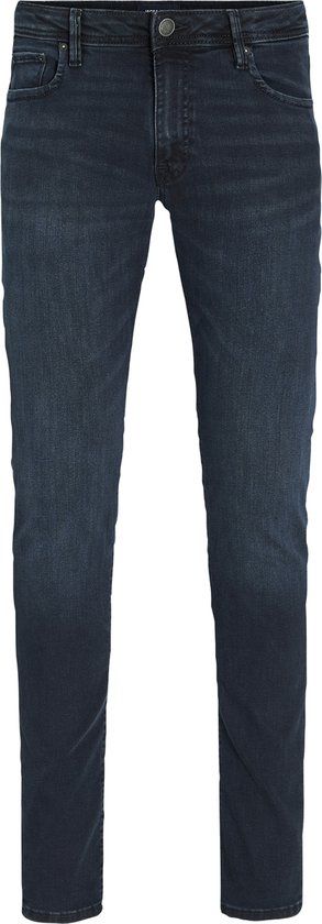 JACK&JONES JEANS INTELLIGENCE Heren Jeans JJICLARK JJIORIGINAL AM 300 NOOS Slim Fit Katoen Elastaan Blue Denim