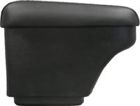 Armsteun AutoStyle Armsteun Kunstleder Zwart compatibel met Kia Rio 2005-2011