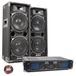 Skytec MAX28 avec amplificateur SPL1000 - installation complète 1000W