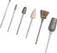 Bausch 1736 diamantfrees, conus, hol, groot, reserveonderdeel, accessoires, opzetstuk voor de Peter Bausch manicure- en pedicureapparaten, voor het invoeren van harder eelt, voetverzorging, nagelverzorging, handverzorging