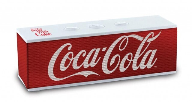BigBen Coca-Cola draadloze bluetooth speaker wit, rood