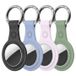 Dux Ducis Étui Apple AirTag 1/2 en TPU avec porte-clés - 4 pièces