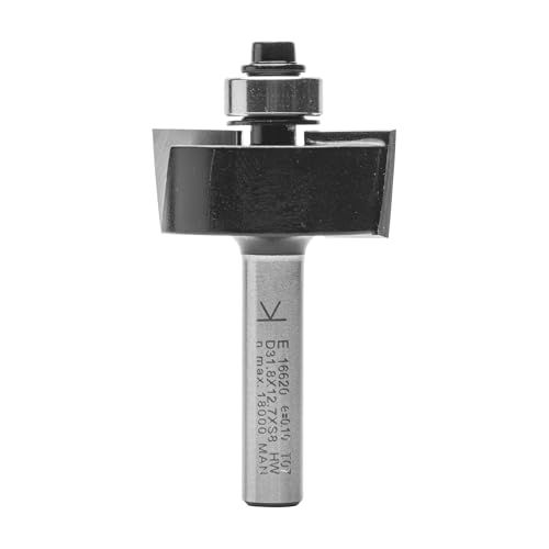 ENT 16620 Sponningfrees, Rabatfrees, Battéfrees, Hardmetaal, Schachtdoormeter (S) 8 mm, Freesdoormeter (D) 31,8 mm, NL 12,7 mm, T 9,5 mm, SL 32 mm, met kogellager