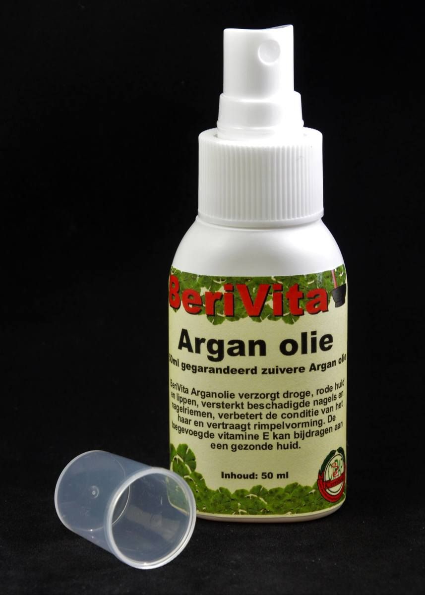 Berivita Argan Olie Puur Spray 100ml - Huid & Haar - 100% natuurlijk
