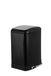 King Home P1407522/A Afvalemmer, 6 l, met voetpedaal, 23 x 22,5 x 32,5 H, zwart
