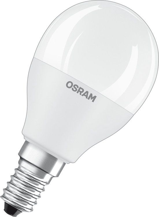 Osram Star+ LED-lamp - E14 - 4.9W - 470 lumen - 2700K - Globe - Warm wit - Dimbaar - Met afstandsbediening