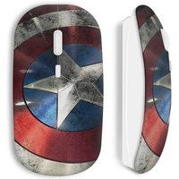Captain America Schild Draadloze Muis Maniacase
