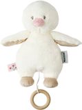 Nattou FanFan Muziekknuffel Eendje - 30 cm - Gebroken Wit