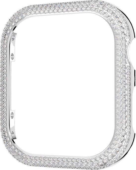 Swarovski Hoesje Apple Watch Series 7 (41 mm) Zilver