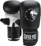 Super Pro Combat Gear Victor Bokszakhandschoenen Zwart/Wit Small