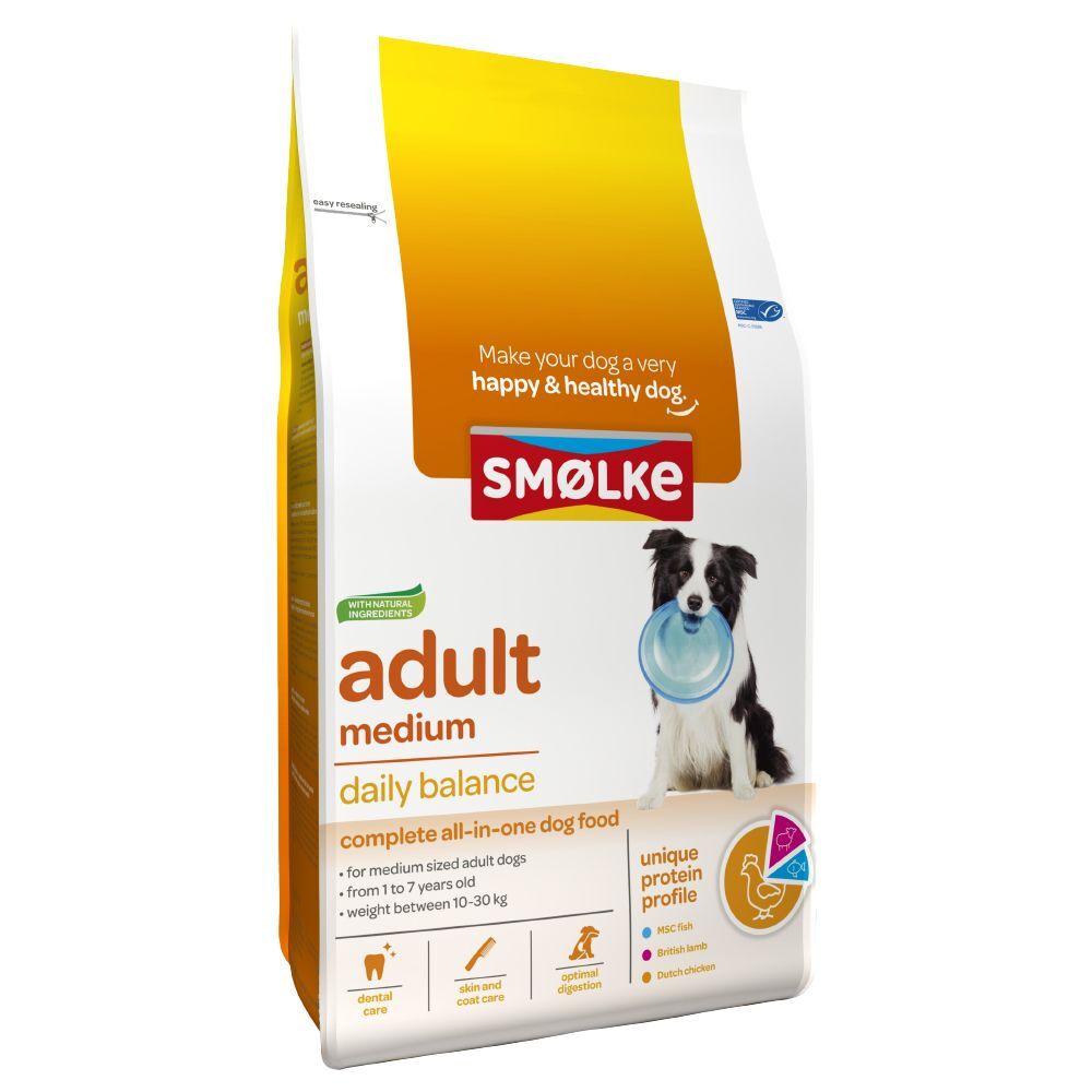 SMOLKE Adult Medium - Hondenvoer - 12 kg