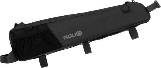 AGU Venture - Full Top Tube - Bikepacking tas - 2L - Zwart