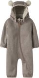 NAME IT NBNMADA08 SUIT SOLID FO Ski Jas Unisex Silver Mink Effen 74/80