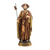DRW Figuur Santiago pelgrim handbeschilderde hars, 30 cm