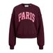 JJXX sweater met tekst - donkerrood