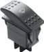 VETUS HDMSW2 Interrupteur à 3 positions (off-1-2) pour moteur d'essuie-glace