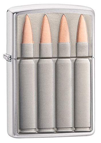 Zippo BULLETS - Aansteker - Chroom