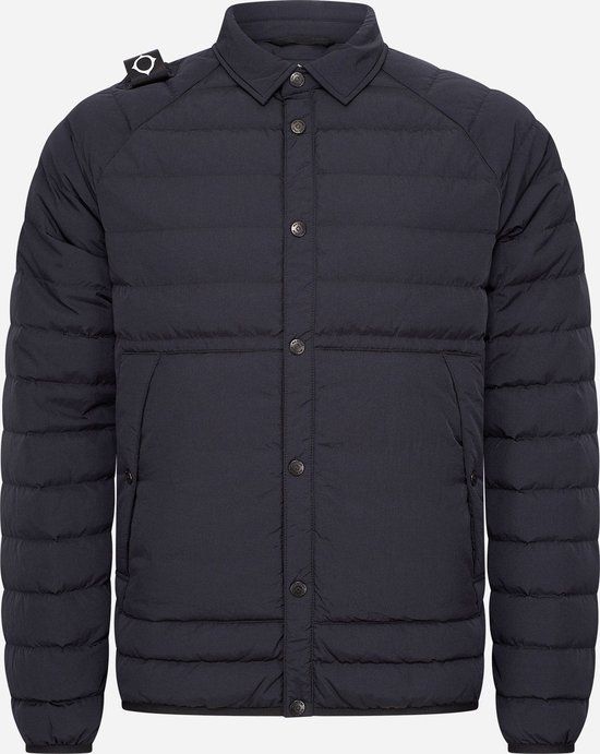 MA.Strum Down overshirt - jet black