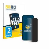 BROTECT - privacy screenprotector voor Honor 400 Lite - Folie Beschermfolie Blauwlichtfilter 2 Stuks