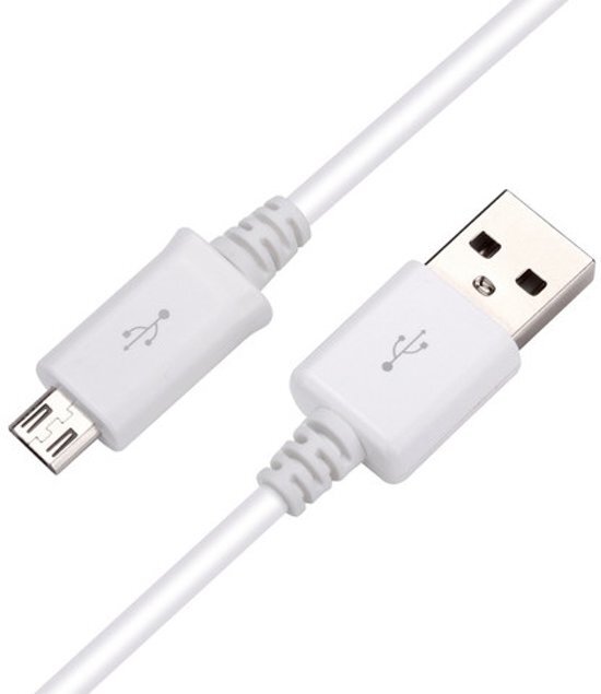 Samsung Micro USB data oplaad kabel EP-DG925UWE - geschikt voor S3 S4 S5 (Mini en Active) S6 (Edge) Note 1 2 3 4 Alpha A3 A4 A5