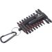 TOOLCRAFT TO-10911216 Jeu de 20 embouts Plat, Phillips, Pozidriv, Douille (hexagonale), T+ Incl. porte-embout
