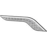HELLA 2BA 013 334-071 Knipperlicht - Shapeline Style Wing - LED - 24/12V - Geschroefd/Opbouw - Lenskleur: Transparent - Stekker: AMP - 2-polig - Links voor - Aantal: 1