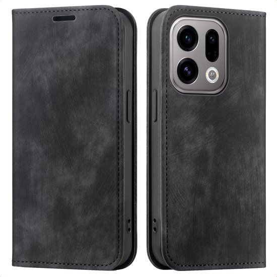 imoshion Slim Bookcase voor de Oppo Find X9 - Zwart