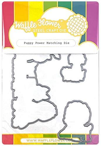 Waffle Flower Crafts WAFFLE BLOEMEN CRAFTS Wafel Bloem DIE POWR, Puppy Power, One Size