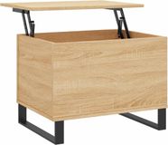 vidaXL Salontafel Sonoma eikenhout 60x44,5x45 cm