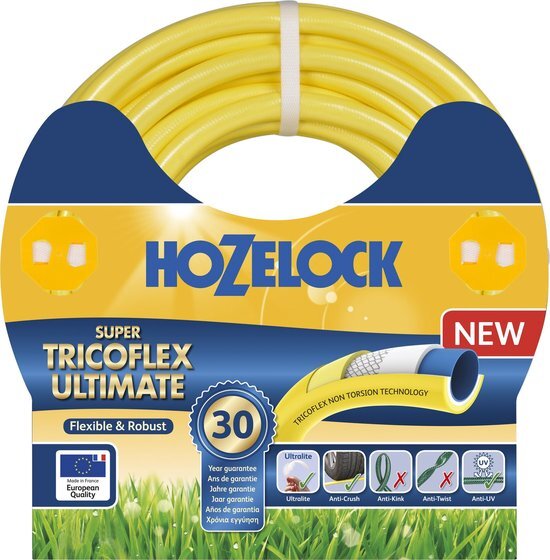 Hozelock Tuinslang super tricoflex geel - 25mm - 25m