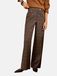 Love & Roses Broek chocoladebruin / zwart