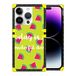 Voor iPhone 14 Pro Watermeloen_Love Flexibele Premium Anti-kras beschermhoes