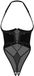 Obsessive Body met open kruis - Zwart