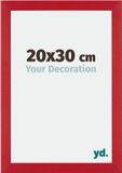 Your Decoration - Cadre photo 20x30 cm - MDF - Rouge - Mura