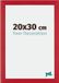 Your Decoration - Cadre photo 20x30 cm - MDF - Rouge - Mura