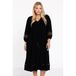 YOEK Robe grande taille - noir