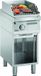 Bartscher Grill à pierres de lave - Inox - Gaz - 9kW - Grille en V - 400x700x850mm