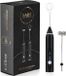 Dabé Mousseur à lait électrique - Noir - Rechargeable par USB - 3 vitesses