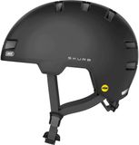 Abus Skurb MIPS Fietshelm, Unisex, Zwart (Velvet Black), S (52-56 cm)