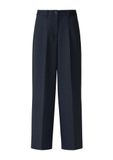 s.Oliver Bandplooibroek navy / wit