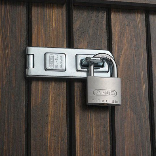 ABUS Hangslot 64Ti/45 - Aluminium - Grijs