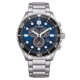 Citizen OF Sporty Aqua AT2560-84L Horloge - Staal - Zilverkleurig - Ø 43 mm