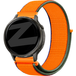 Bandz Nylon Loop Bracelet for Garmin Vivoactive 4s (Orange)