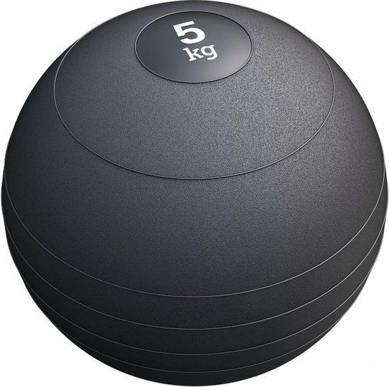 Gorilla Sports Slam Ball - 5 kg - Zwart