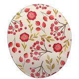 Bonamaison, Ergonomische muismat met polssteun, digitaal bedrukte muismat tegen schede problemen, antislip onderkant, voor kantoor en thuis, afmetingen: 20 x 23 cm