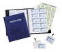 Durable 146365 Visitors book 100, Engels, voor 100 badges 60 x 90 mm