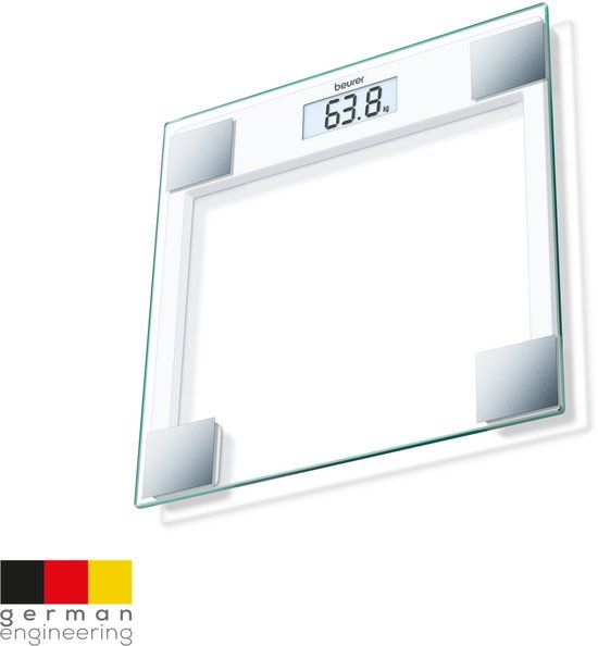 Beurer GS 14 Personenweegschaal - Digitaal - Tot 150 kg - Zilver