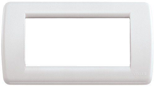 Vimar Placca Rondo' 4M bianco Idea 16764.04