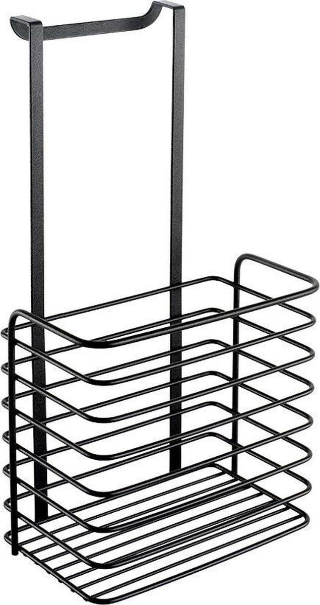 Metaltex Tomado Galileo - Handmand - Mat Zwart - 20x15x36cm